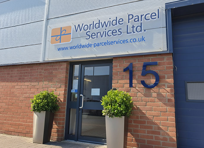 Our UK-based parcel depot